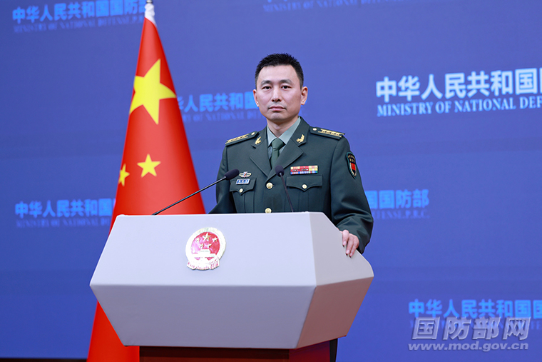 国防部回应菲勾结域外国家巡航南海